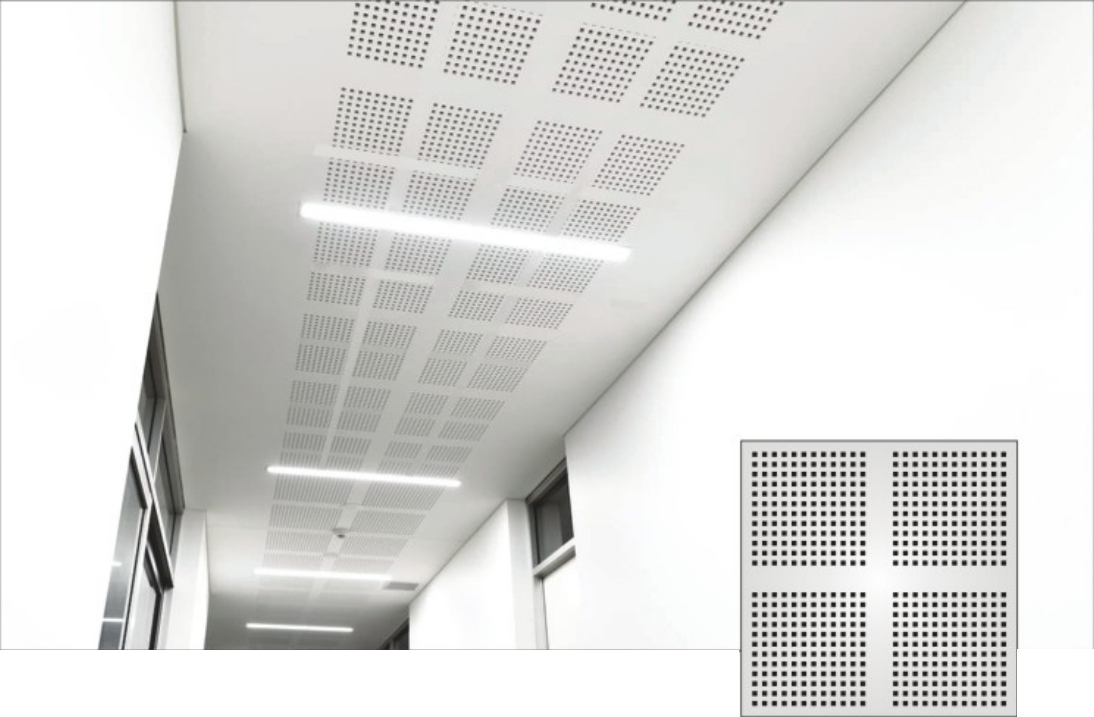 Thru Hole Square Ceiling Tiles