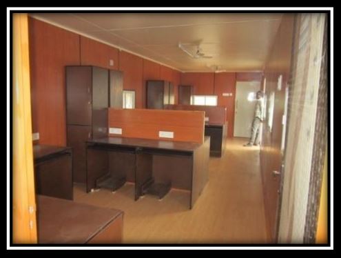 Site Office Containers Inside